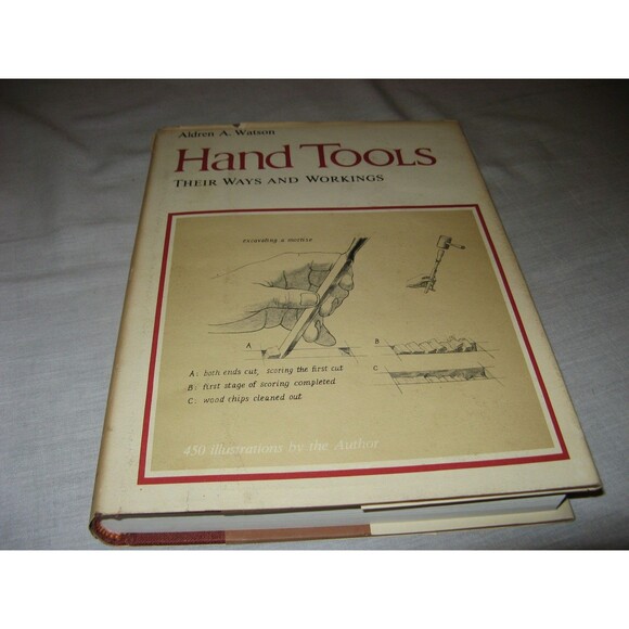 Aldren A Watson HAND TOOLS THEIR WAYS AND WORKINGS 1st Edition 1982 w Dust Cover - Picture 1 of 4